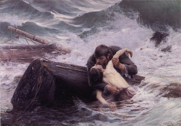 Alfred Guillou Adieu Germany oil painting art